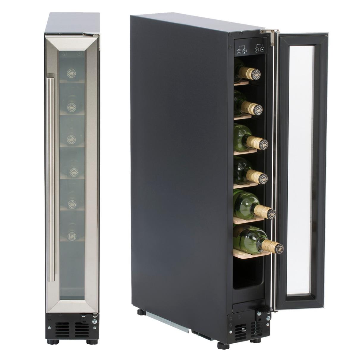 SIA WC15SS Under Counter 22L Wine Cooler - Stainless Steel