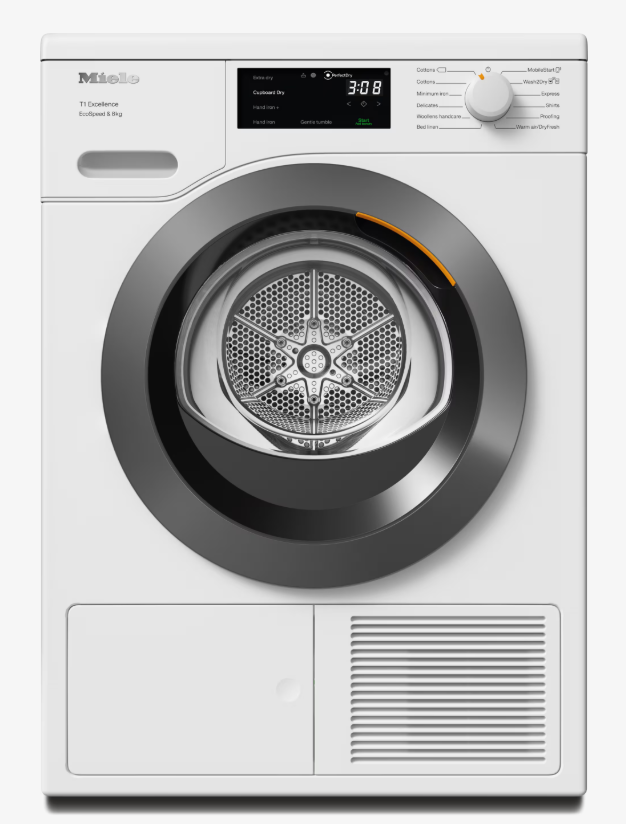Miele TEC 645 WP 8kg Heat Pump Dryer - White (12736690)