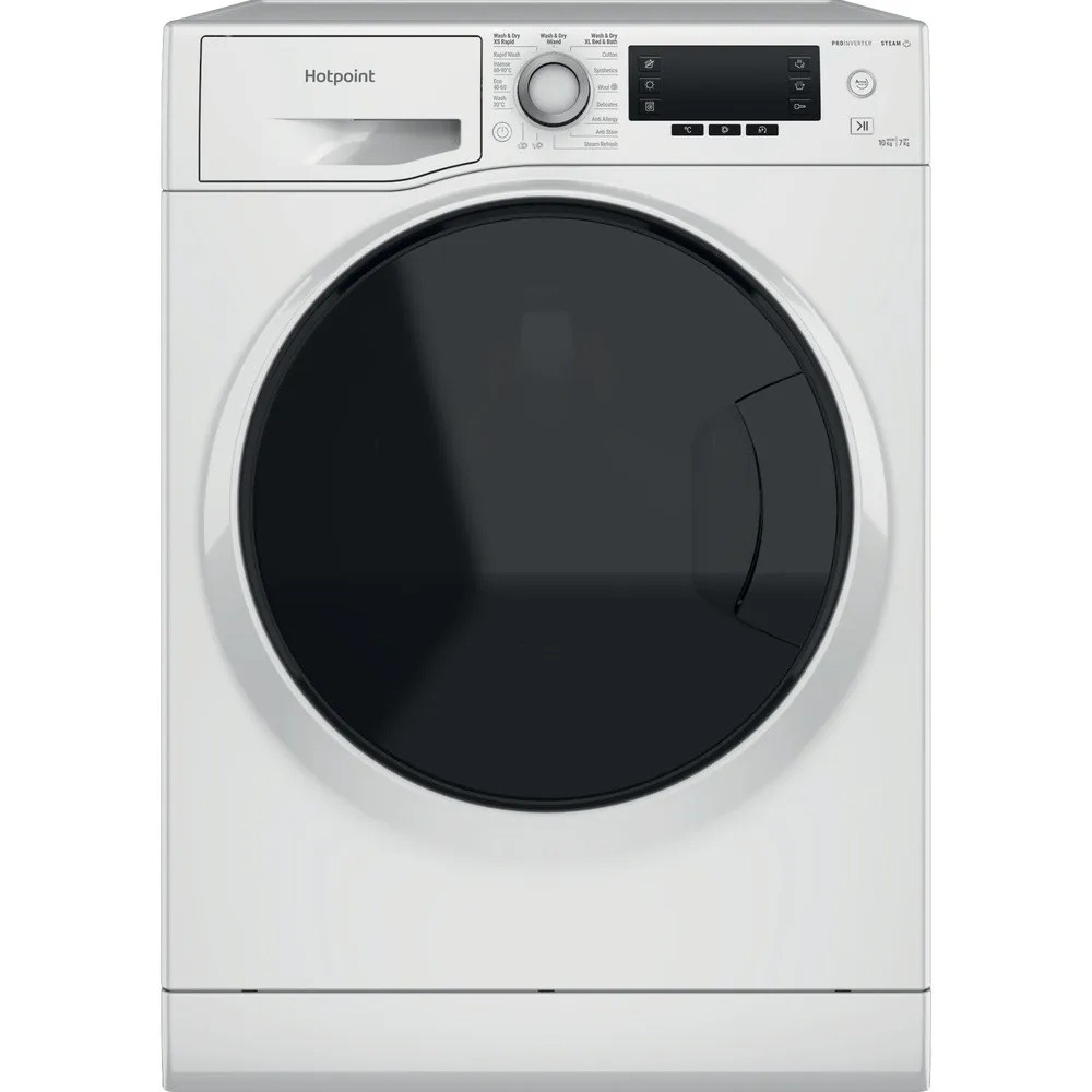 Hotpoint NDD10726DAUK ActiveCare 10+7kg freestanding washer dryer - White