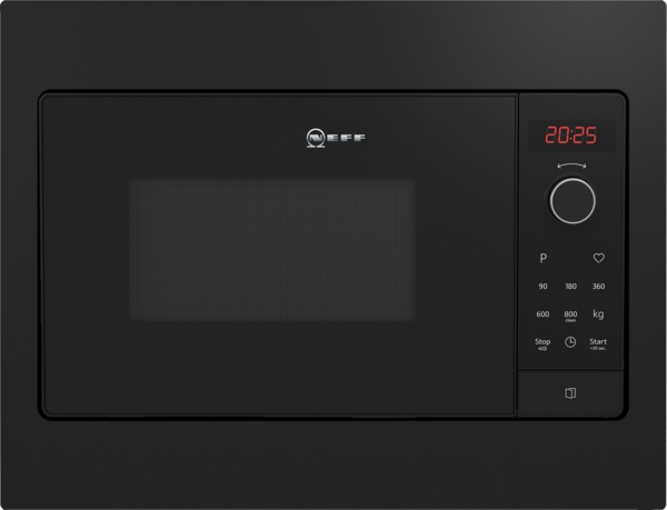Neff HLAWG25S3B N 30 Built-In Microwave Oven - Black