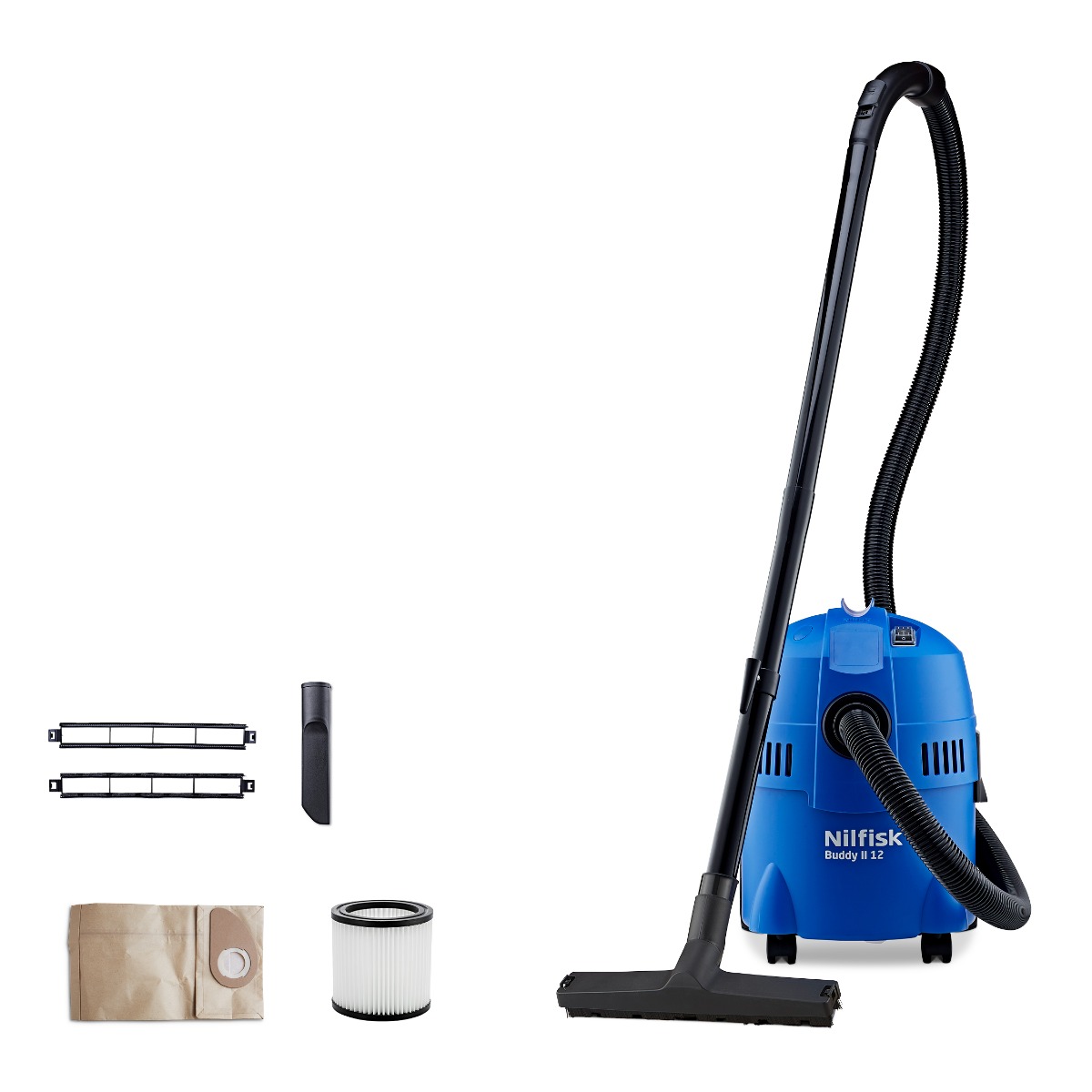 Nilfisk BUDDY II 12 UK 18451120 Wet & Dry vacuum cleaner Blue
