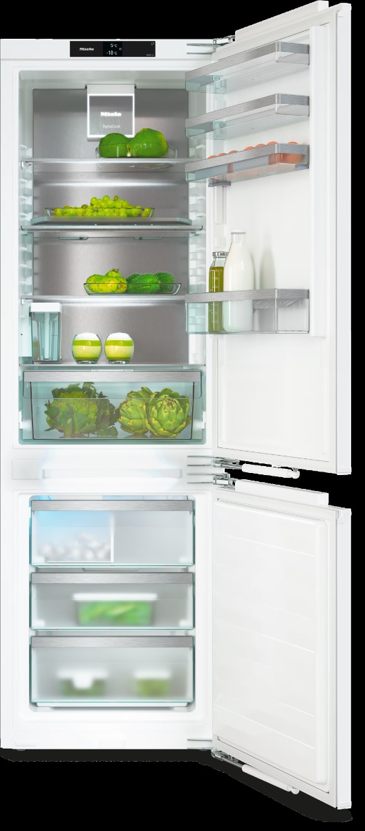 Miele KFN7785C 12445200 Fully Integrated 70/30 Fridge Freezer Frost Free with Fixed Hinge - C Rated