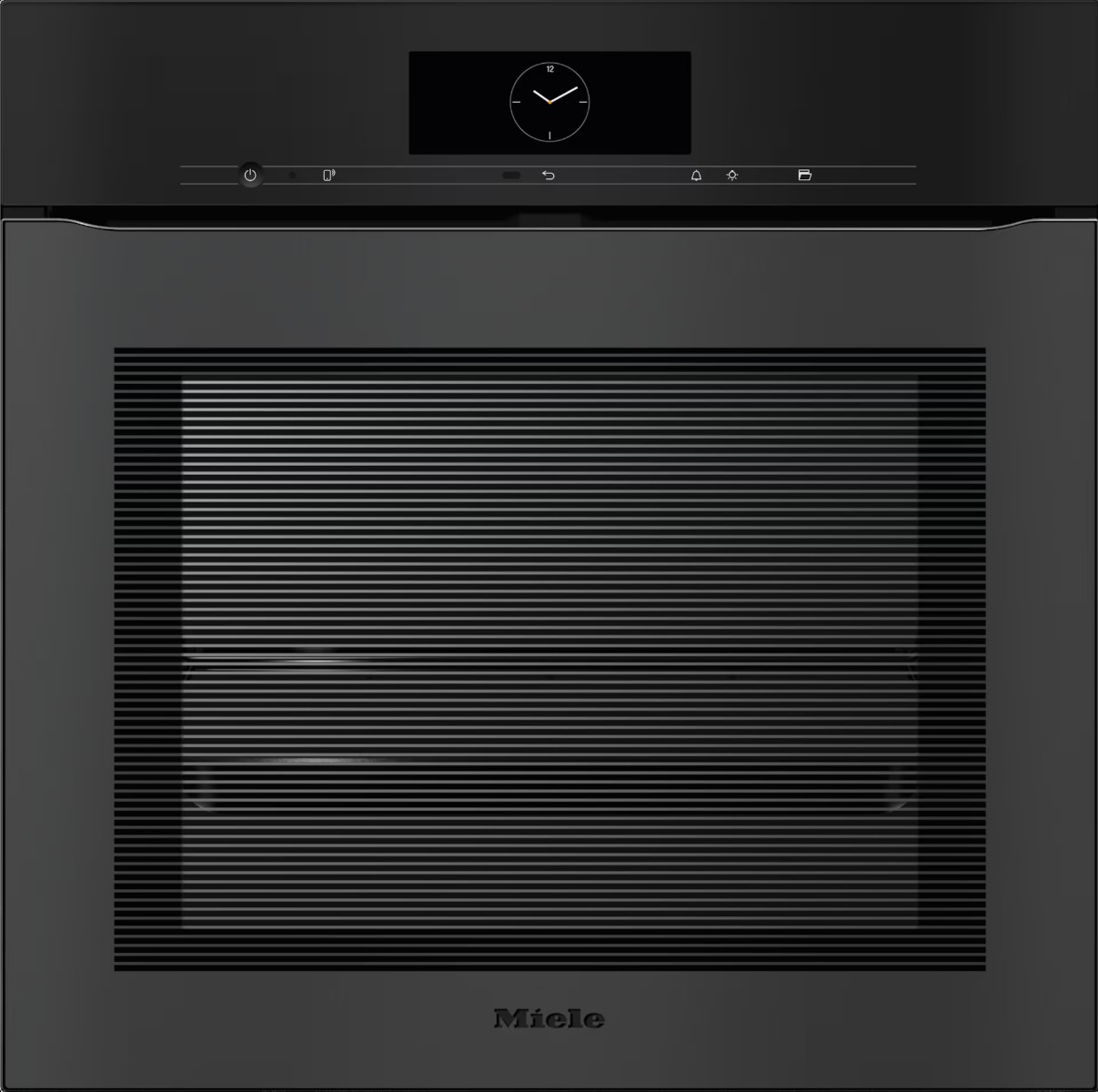 Miele H 7860 BPX ARTLINE OMB Built-In Single Handleless Oven - Obsidian Black Matte