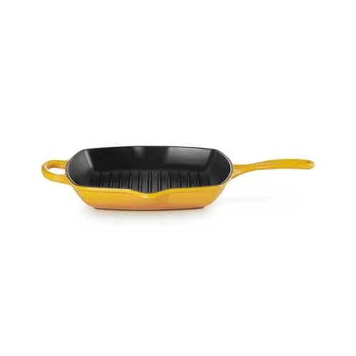 Le Creuset 20183266720422 Signature 26cm Cast Iron Square Grillit - Nectar