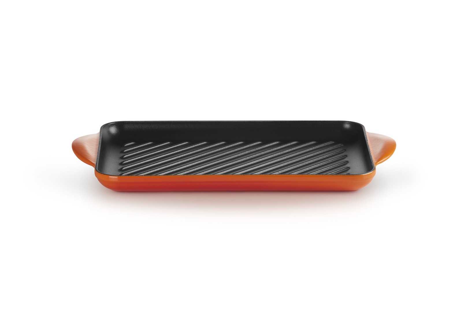Le Creuset 20202320900460 Signature Cast Iron Rectangular Grill 32cm Volcanic