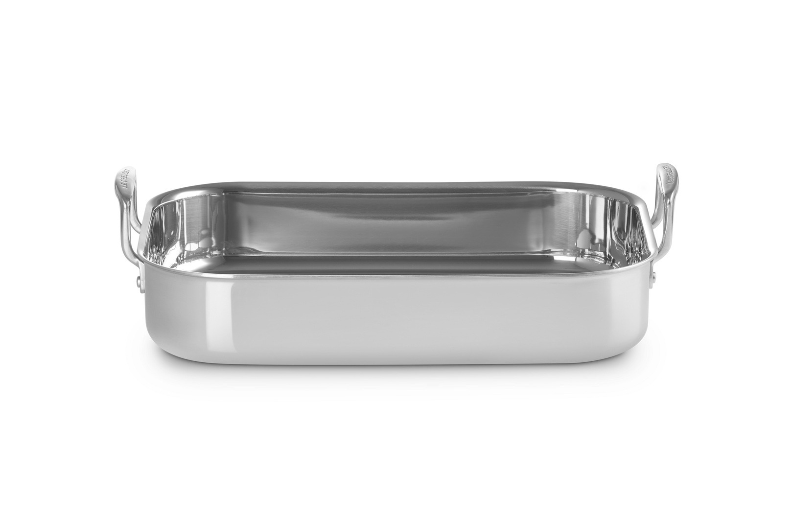 Le Creuset 96102270000000 Classic 3-ply Stainless Steel Rectangular Roaster 35cm