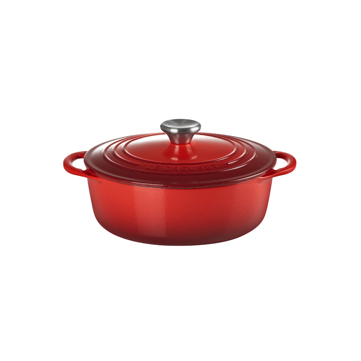 Le Creuset 21045180602460 Cast Iron 18cm Round Bistro Casserole - Cerise