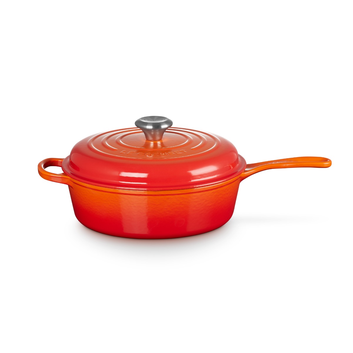 Le Creuset 21079260902430 Signature Cast Iron 26cm Cassadou - Volcanic