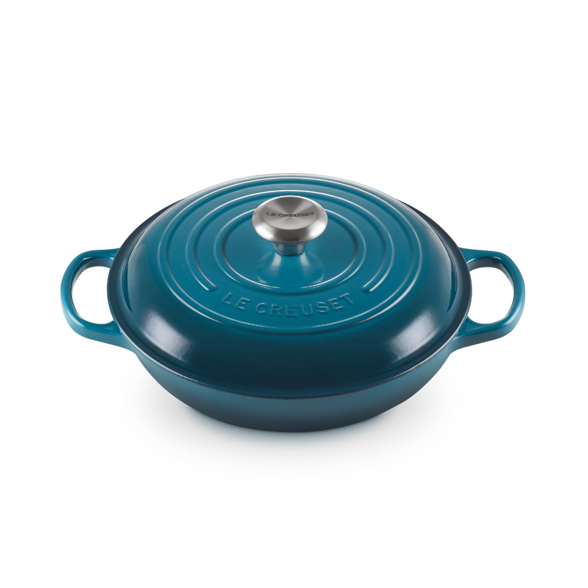 Le Creuset 21180266422430 26cm Shallow Casserole - Deep Teal 