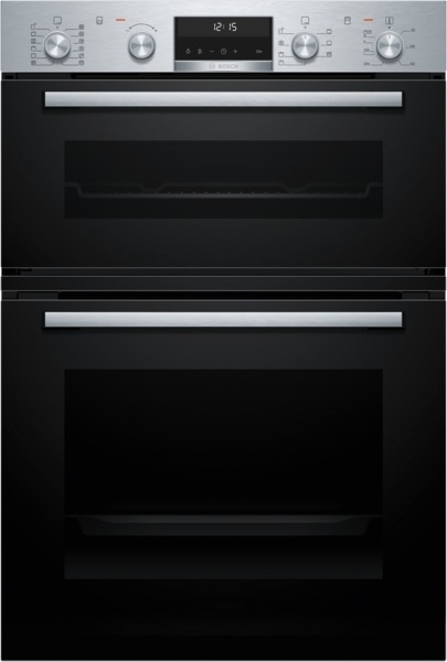 Bosch Series 6 MBA578BS7B Built-In Electric Double Oven - Stainless Steel