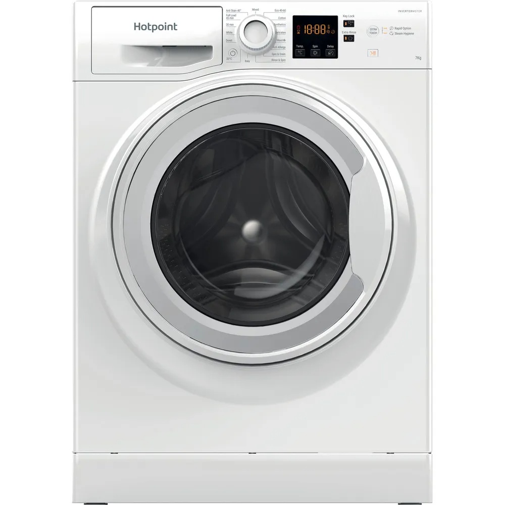 Hotpoint NSWF7469WUK Washing Machine 7Kg 1400 Spin - White