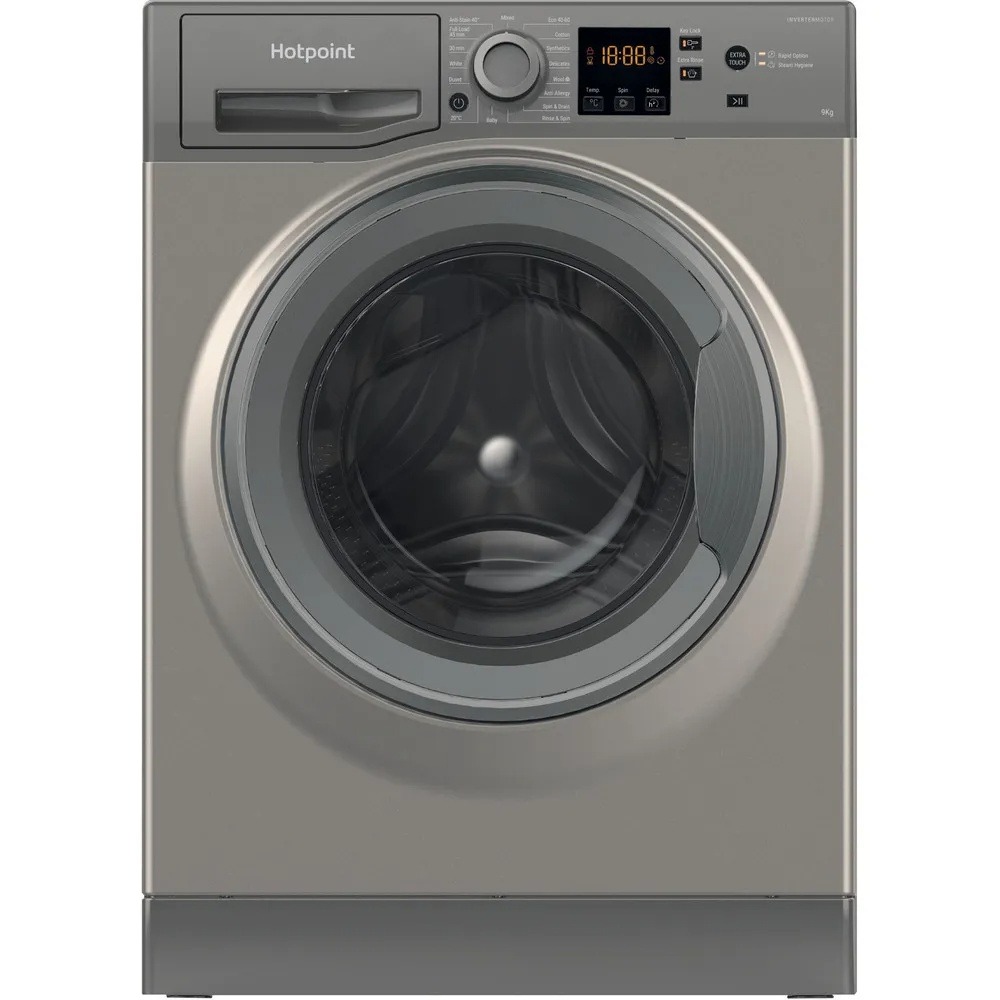 Hotpoint NSWF946GGUK  Anti-stain 9kg 1400RPM Washing Machine - Graphite