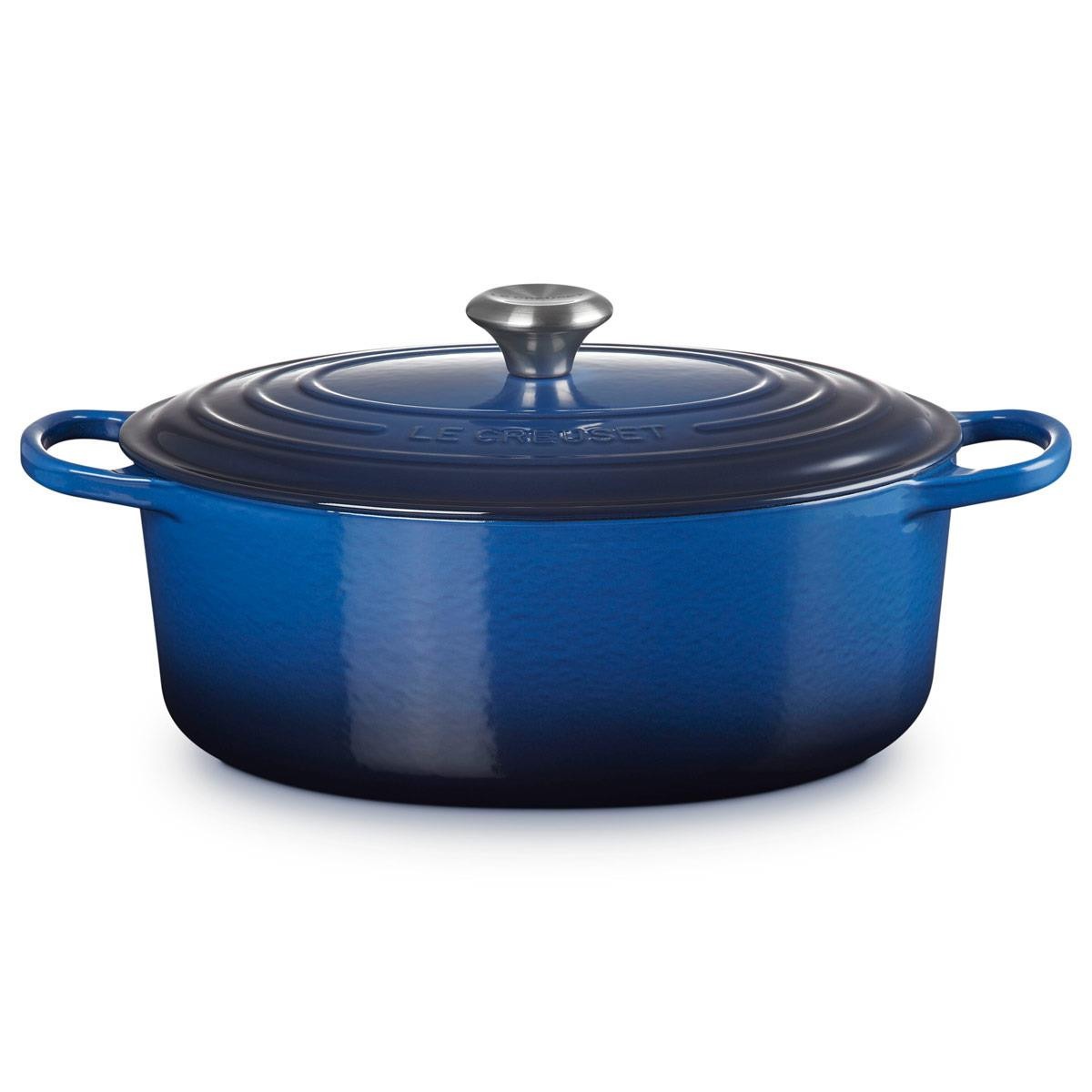 Le Creuset 21178314532430 Signature Oval 31cm Casserole - Lapis