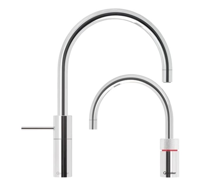 Quooker 3NRCHRTT PRO3 Nordic Round Twintaps chrome 