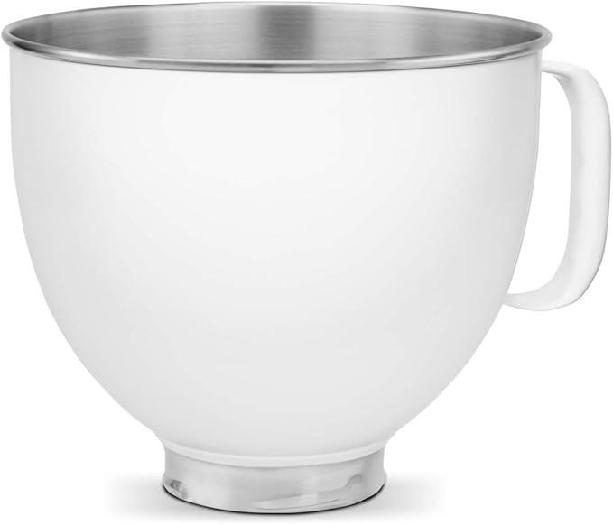Kitchenaid 5KSM5SSBWH Mixer Bowl - White 