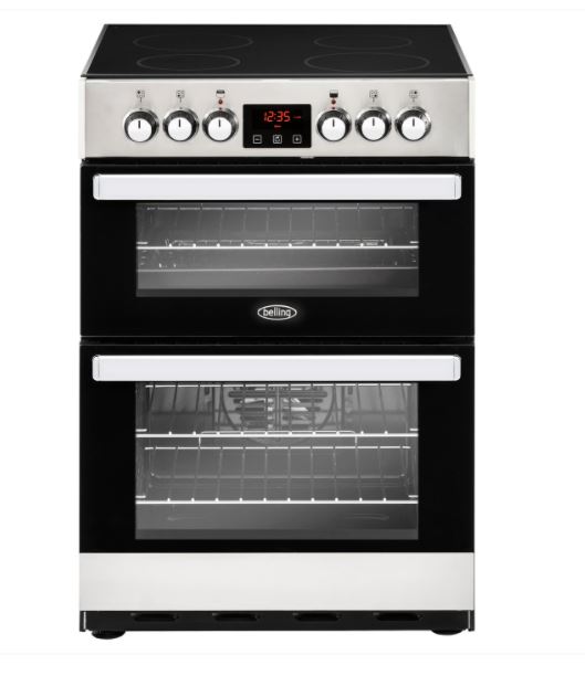 *Display Model* Belling Cookcentre 60ESTA 444410819 Electric Cooker 60cm - Stainless Steel