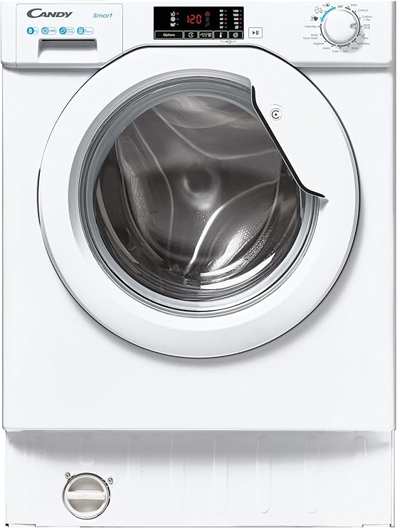 Candy CBW48D1W4 Built-In 8Kg  Smart Washing Machine - White