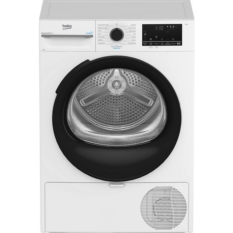 Beko BM3T3833NW 8kg Heat Pump Tumble Dryer (NI Exclusive) - White