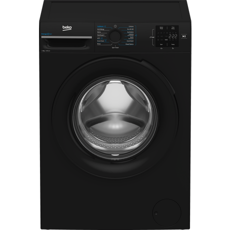 Beko BMN3WT3841B 8Kg 1400 Spin Washing Machine - Black