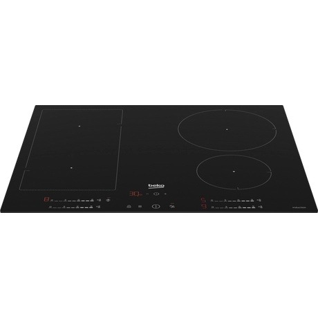 Beko HIIP64530UFT 60cm 4 Zone Induction Hob - Black