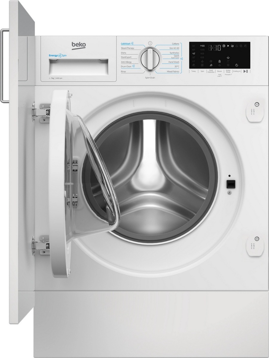 Beko WTIK741511 7kg 1400 Spin Integrated Washing Machine