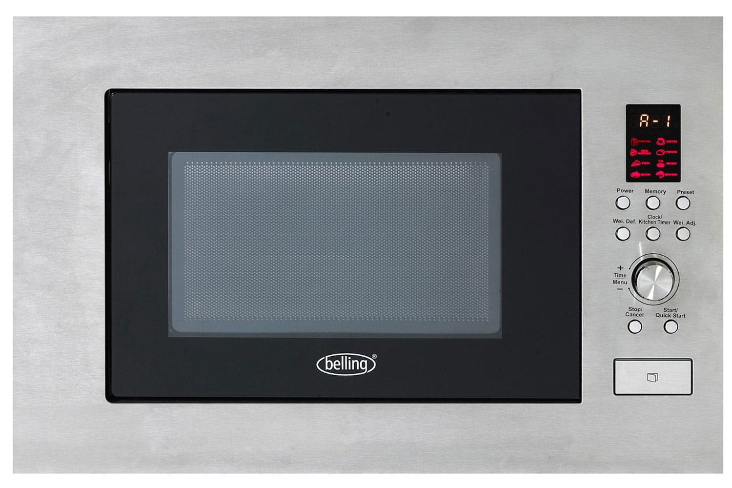 Belling BIM60STA Built In Microwave Stainless Steel 