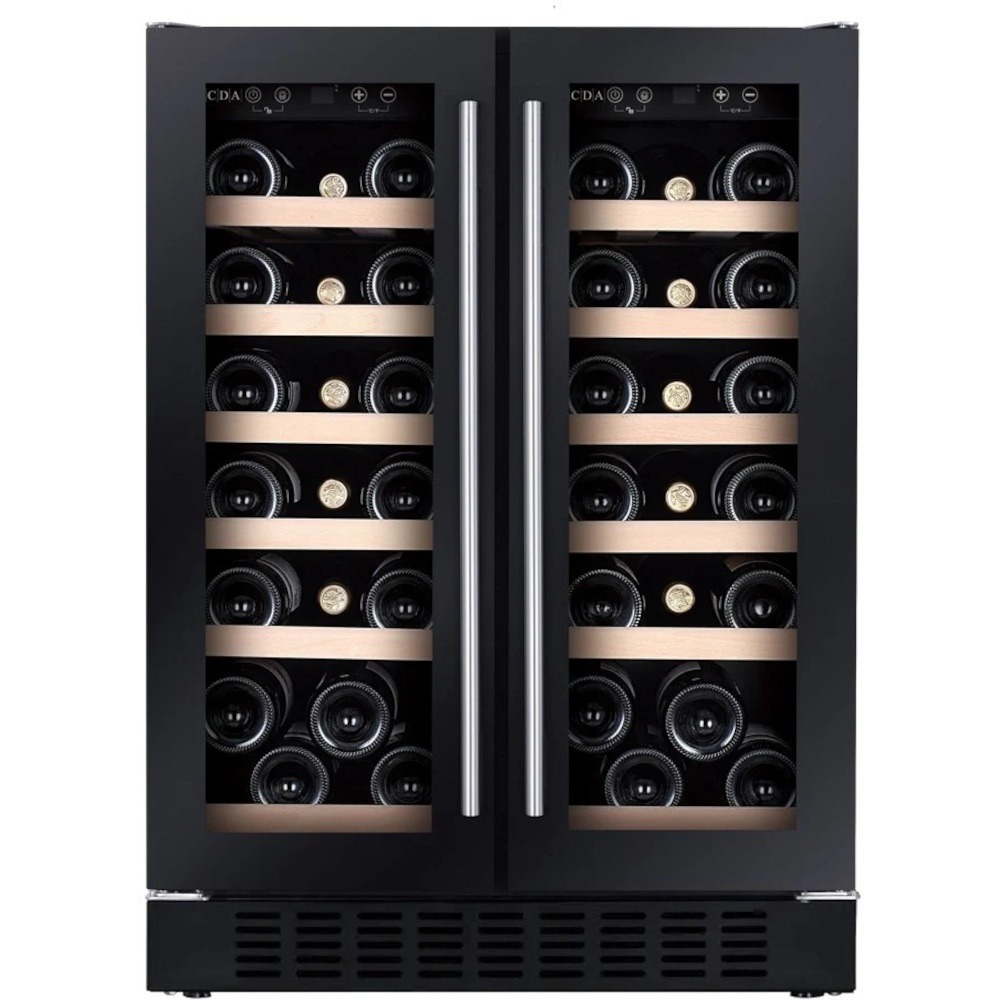 CDA CFWC624BL Freestanding Wine Cooler - Black