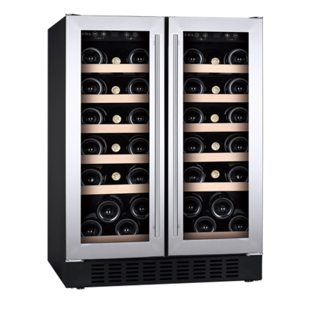 CDA CFWC624SS Freestanding Wine Cooler - Stainless Steel