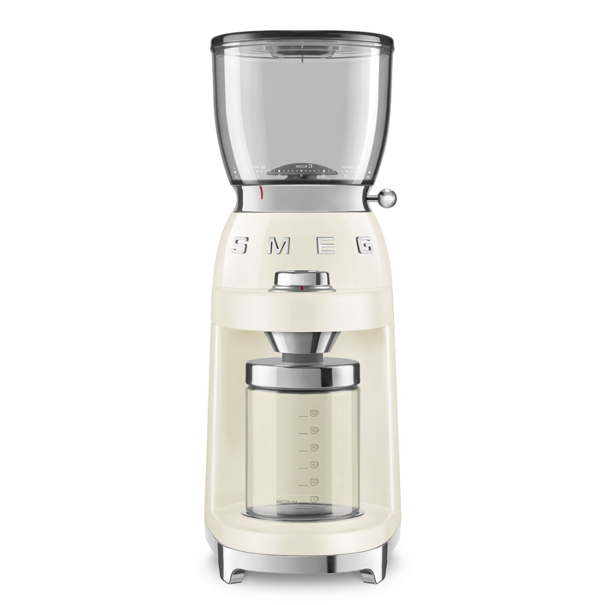 Smeg CGF11CRUK 50's Style Electric Coffee Grinder Cream