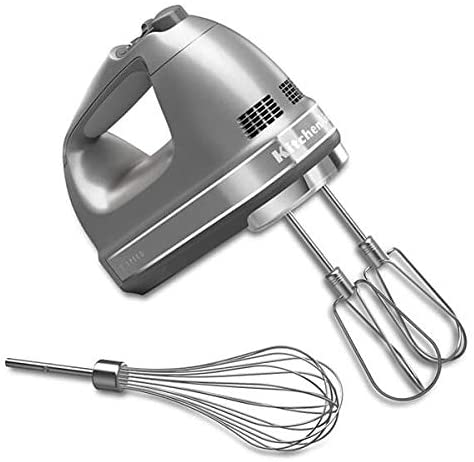 Kitchenaid 5KHM7210BCU 7 Speed Hand Mixer-Contour Silver