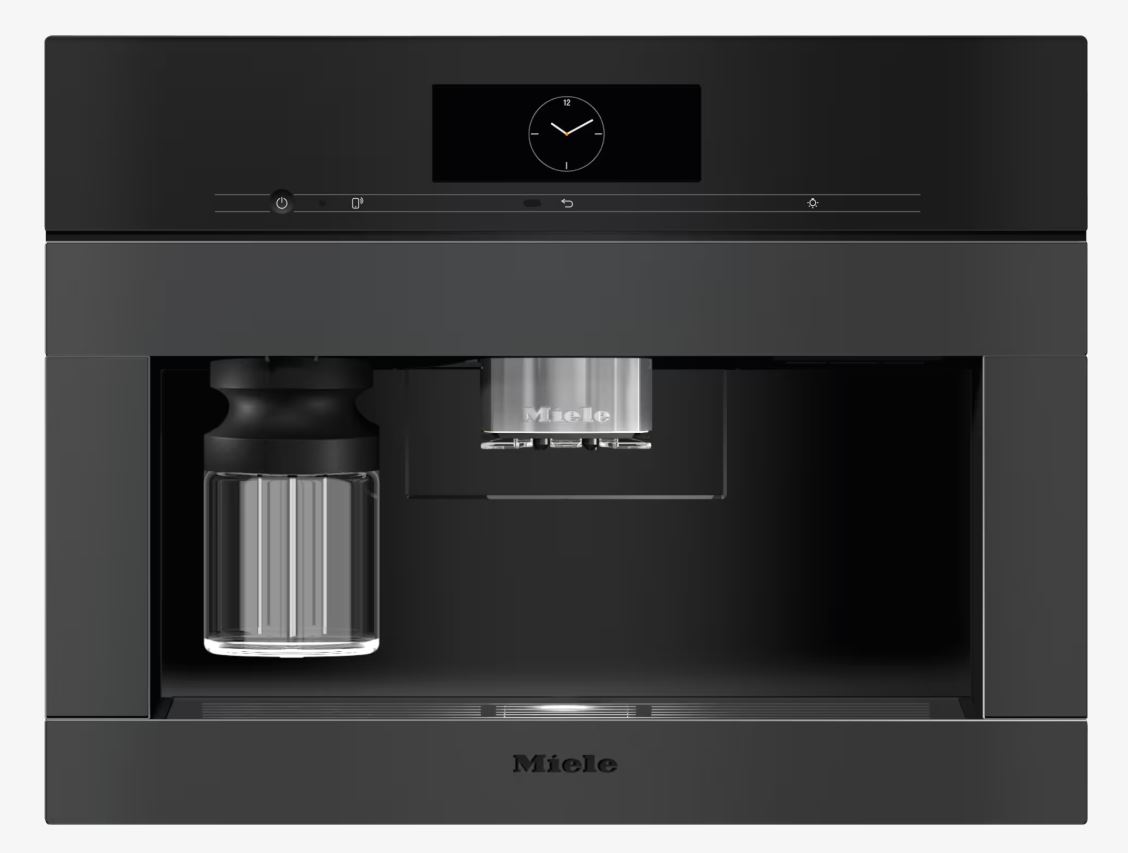 Miele CVA 7845 OMB  Built-in Bean-to-Cup automatic coffee machine with Direct Water - Obsidian black matt