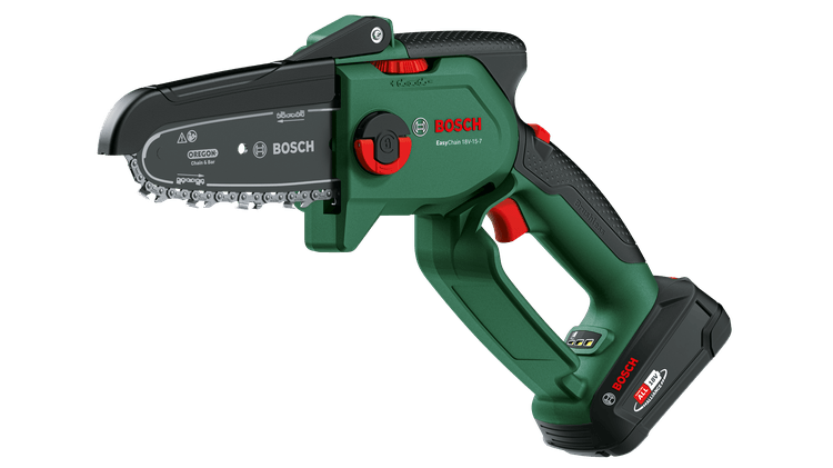 Bosch Garden 06008B8970 Easy Chain 18V-15-7 Cordless Chainsaw - 1 x 2.5 Ah battery | charger