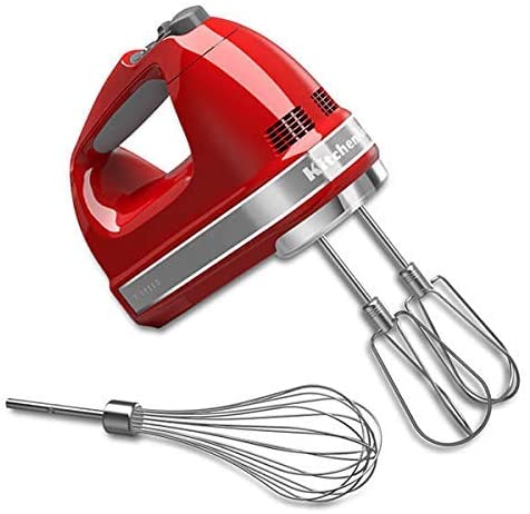Kitchenaid 5KHM7210BER 7 Speed Hand Mixer Empire Red