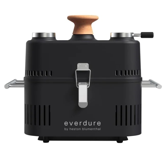 Everdure HBCUBEK360GB Cube360 Charcoal Portable BBQ - Black 