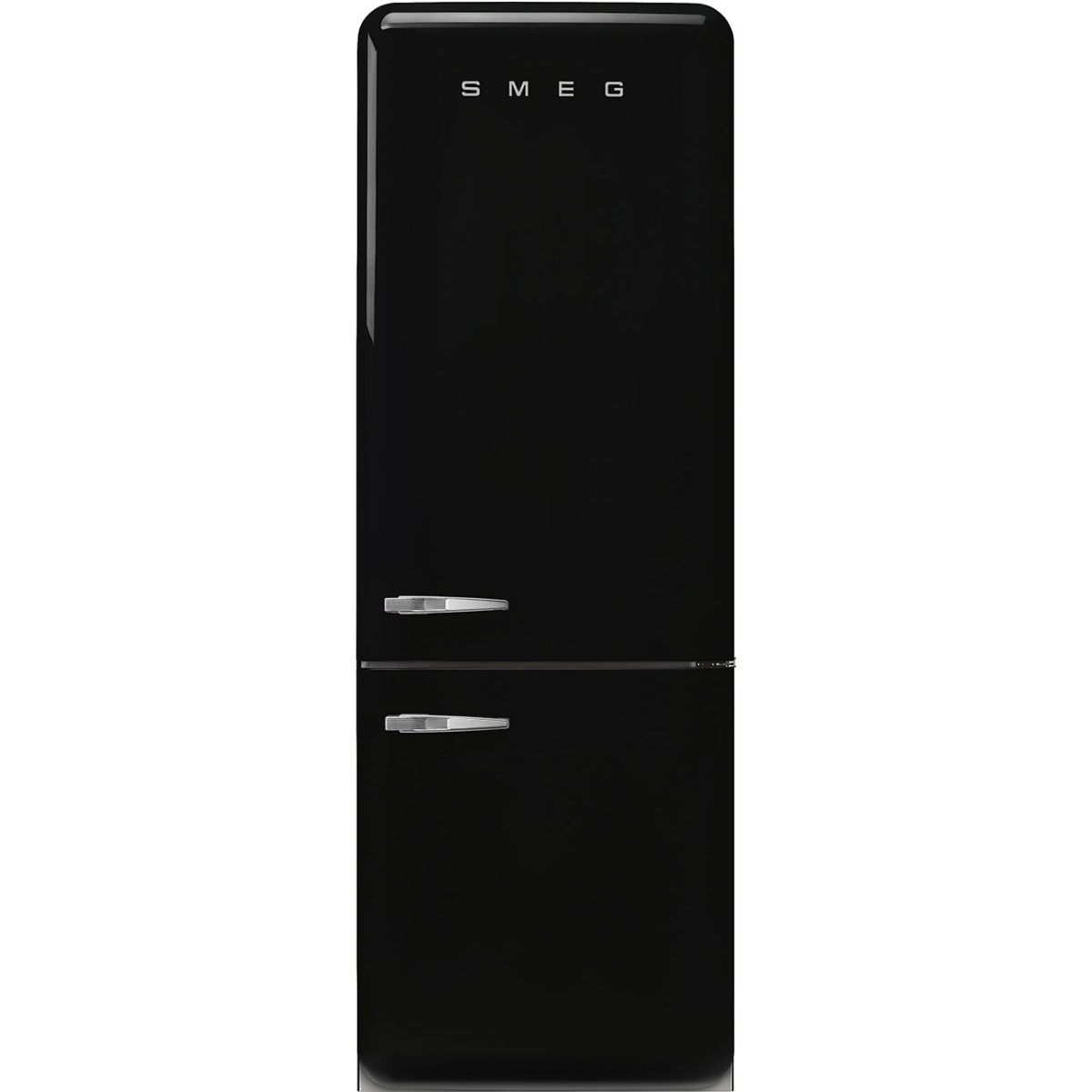 Smeg FAB38RBL6 Freestanding 60/40 Fridge Freezer - Black