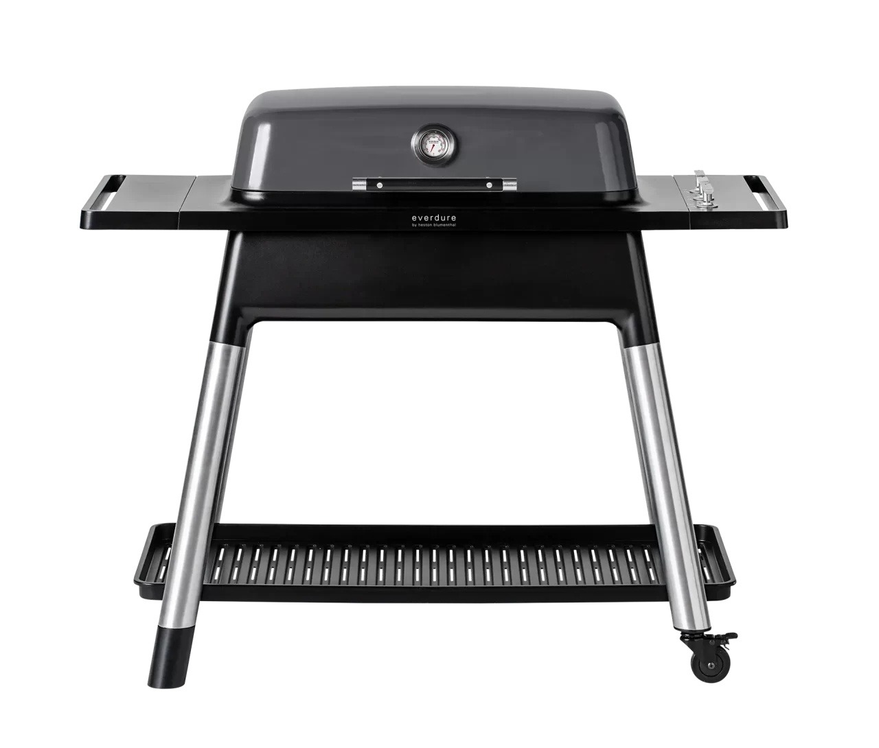Everdure E3G2GR Furness 3-Burner Gas Grill with Stand - Graphite 
