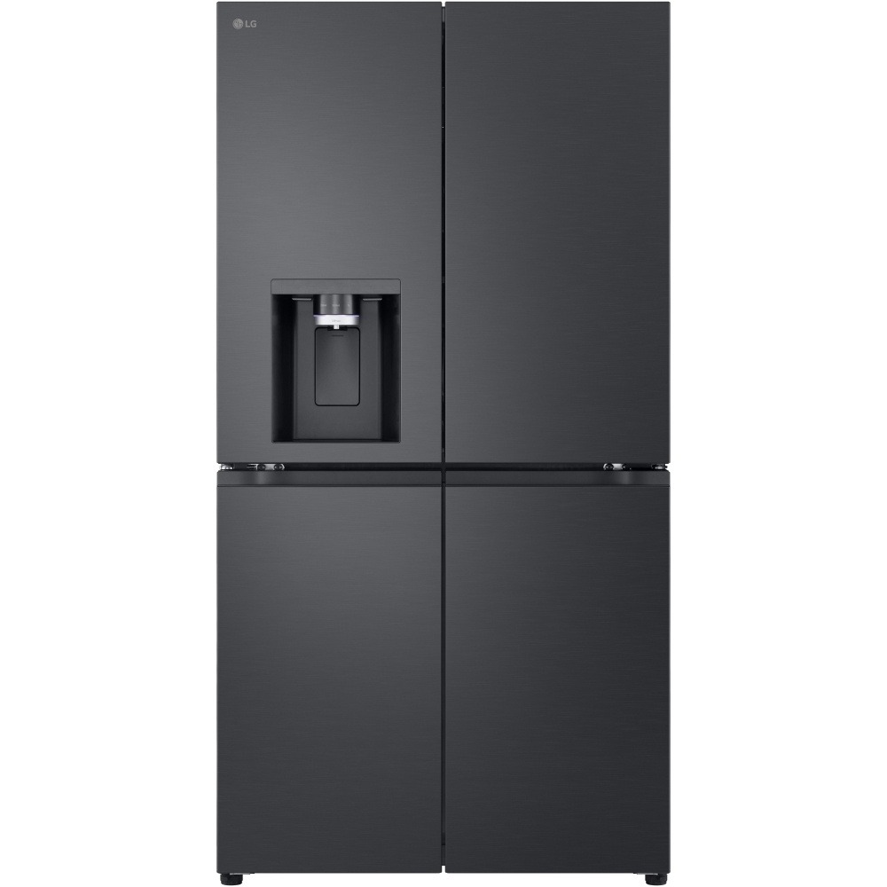 LG GMF960EV4E Plumbed American Fridge Freezer - Black