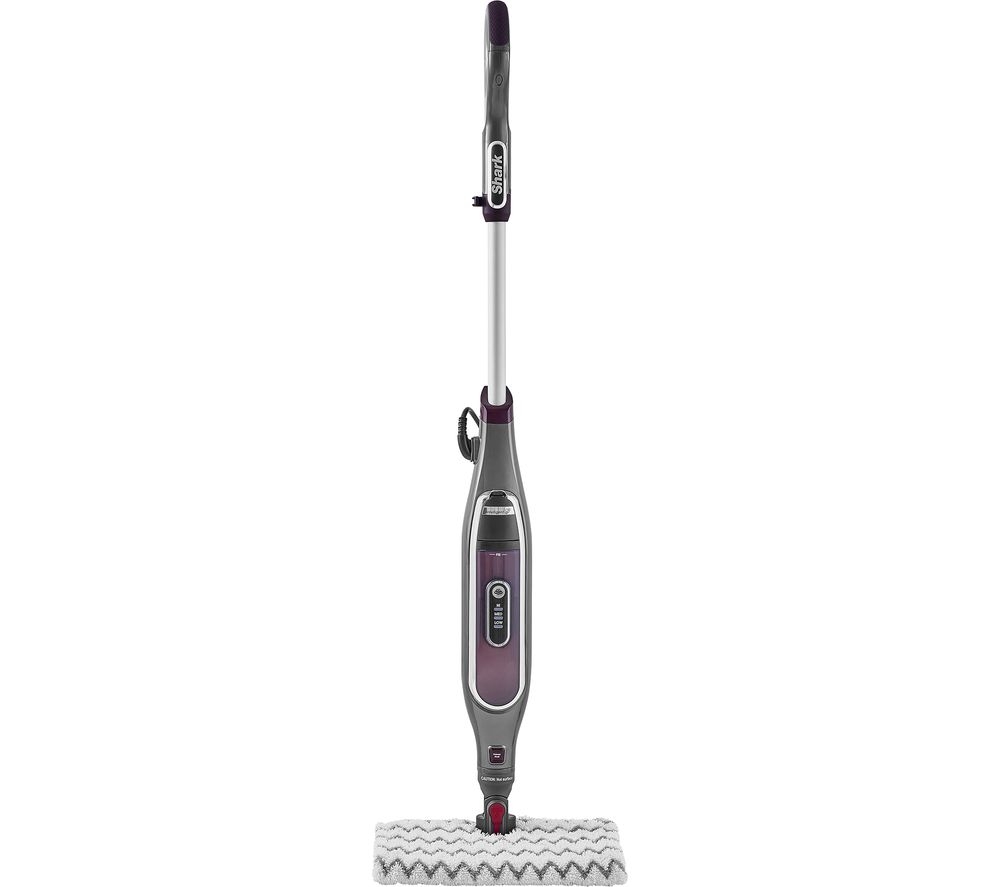 Shark S6003UK Klik N` Flip Automatic Steam Mop Steel Grey