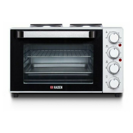  Haden 198204 25L Table Top Mini Oven With Two Hot Plates   