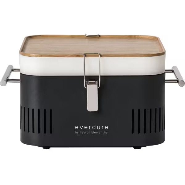 Everdure HBCUBEGGB Cube Charcoal Portable BBQ in Graphite 