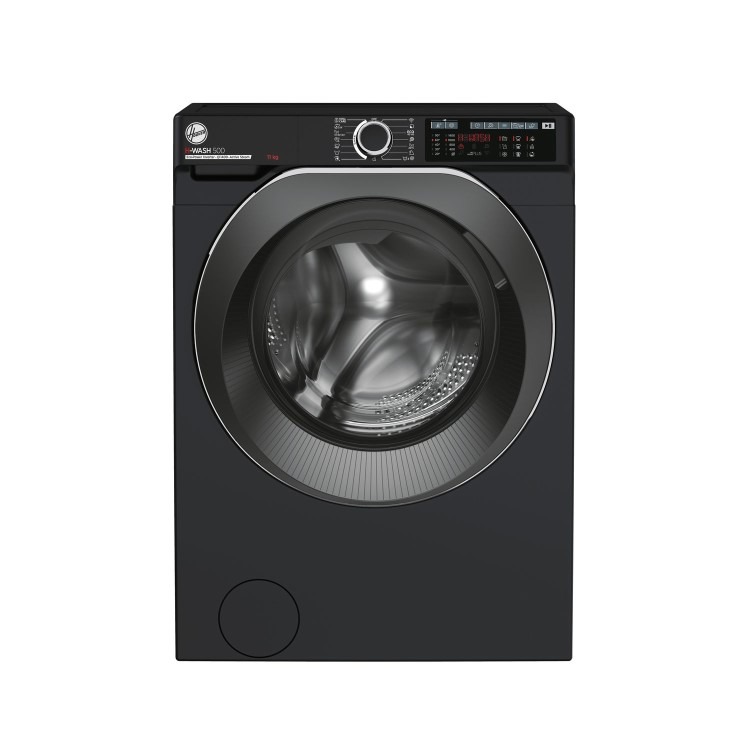 Hoover H-WASH 500 HW411AMBCB/1 11kg WiFi Connected Washing Machine with 1400 rpm - Black
