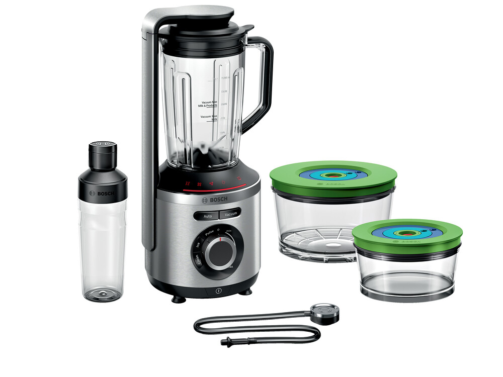 Bosch MMBV625M Vitamaxx Vacuum Blender 1000W - Silver