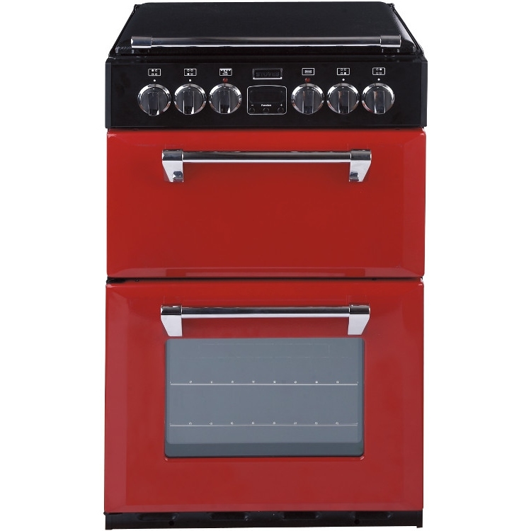 Stoves Richmond R550EJ Electric Ceramic Double Oven Mini Range-Jalapeno