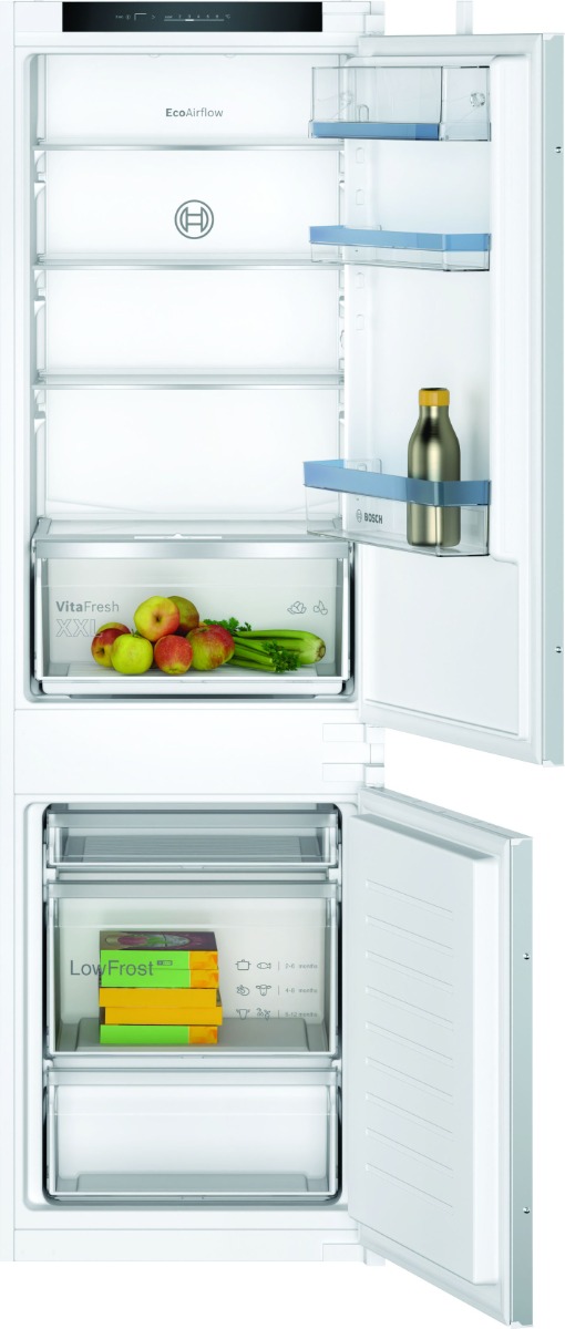 Bosch KIV86VSE0G Built-In Fridge-Freezer With Low Frost Bottom Freezer 