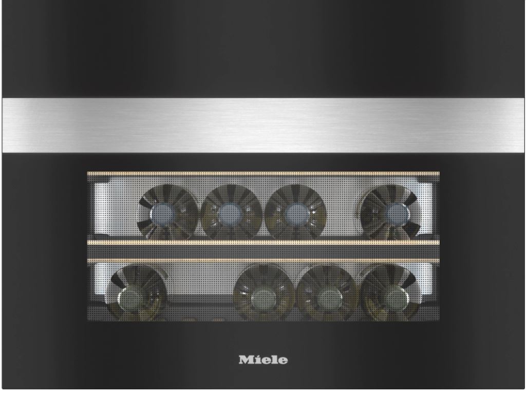 Miele KWT 7112 iG ed 45cm Built-In Wine Unit With Flexiframe Plus And Push2open - Clean Steel