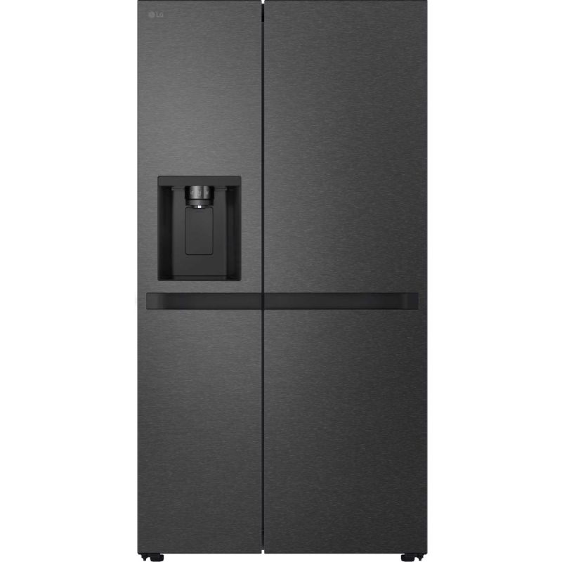 LG GSLC41EPPE 641L NatureFRESH American Style Fridge Freezer - Matte Black