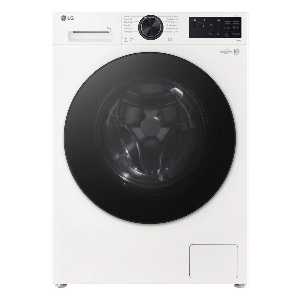 LG F2X50S9TWB 9kg 1200 Spin Washing Machine - White