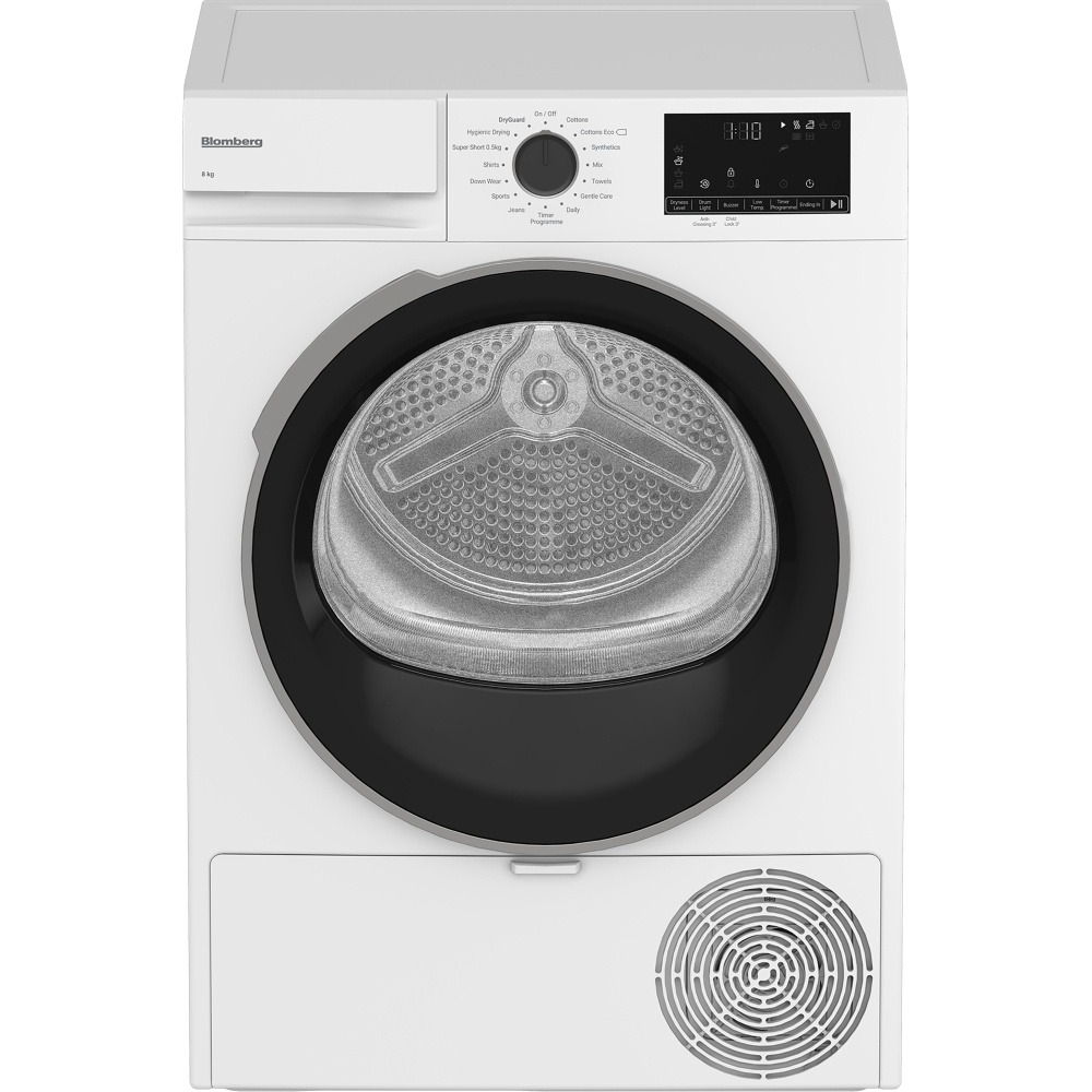 Blomberg LTA18321W 8kg Heat Pump Tumble Dryer - White