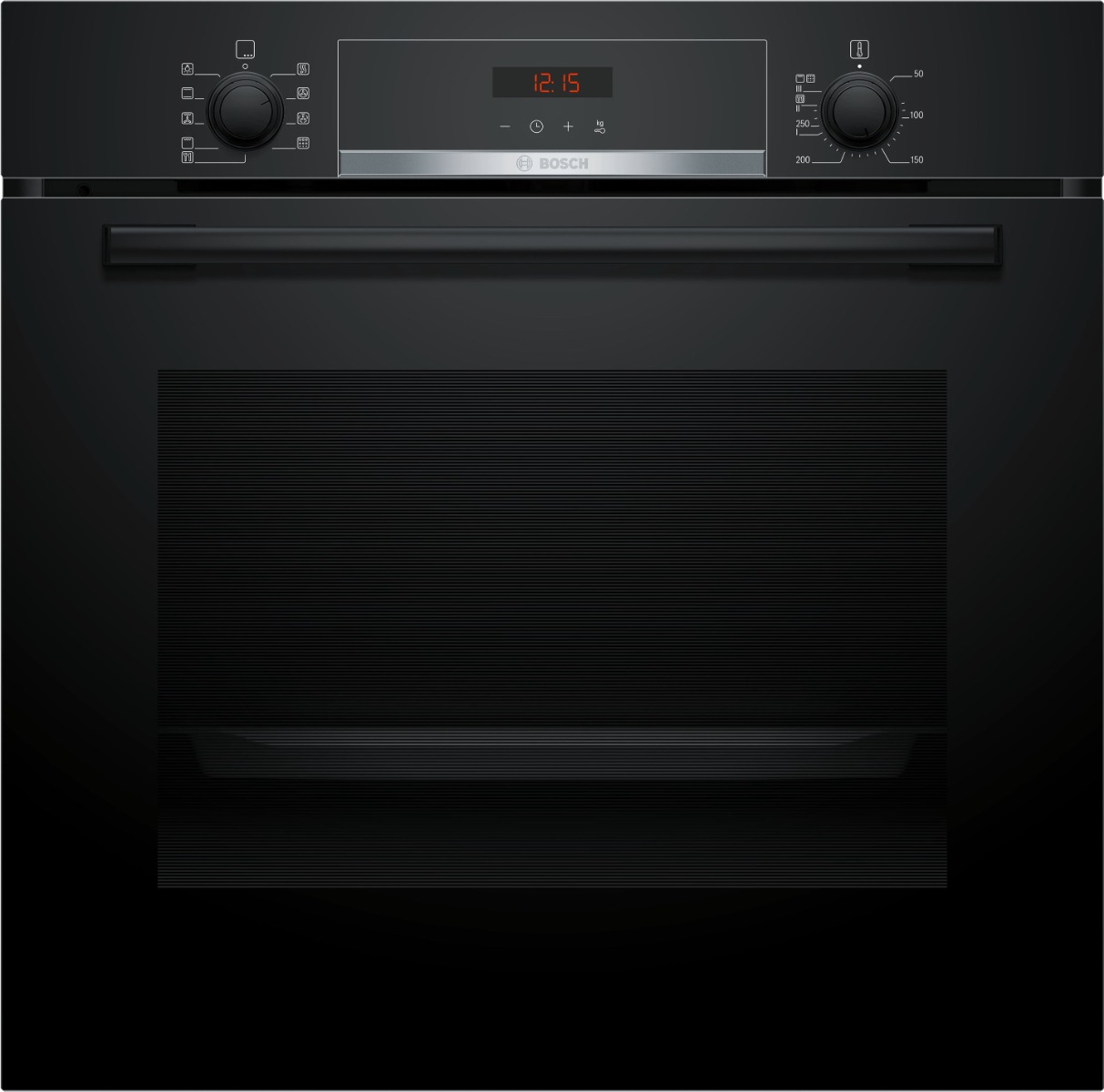 *Display Model* Bosch HBS573BB0B Serie 4 60cm Pyrolytic Single Oven - Black 
