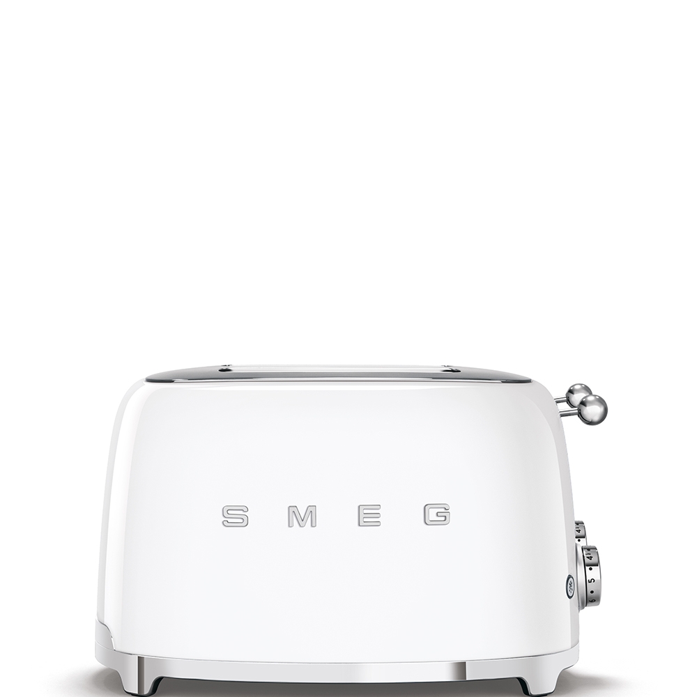 Smeg TSF03WHUK 50's Retro Style 4 Slice Toaster-White